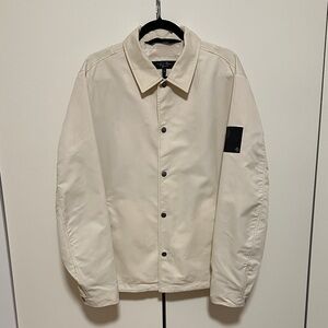rag & bone Men's Beige Shirt Jacket